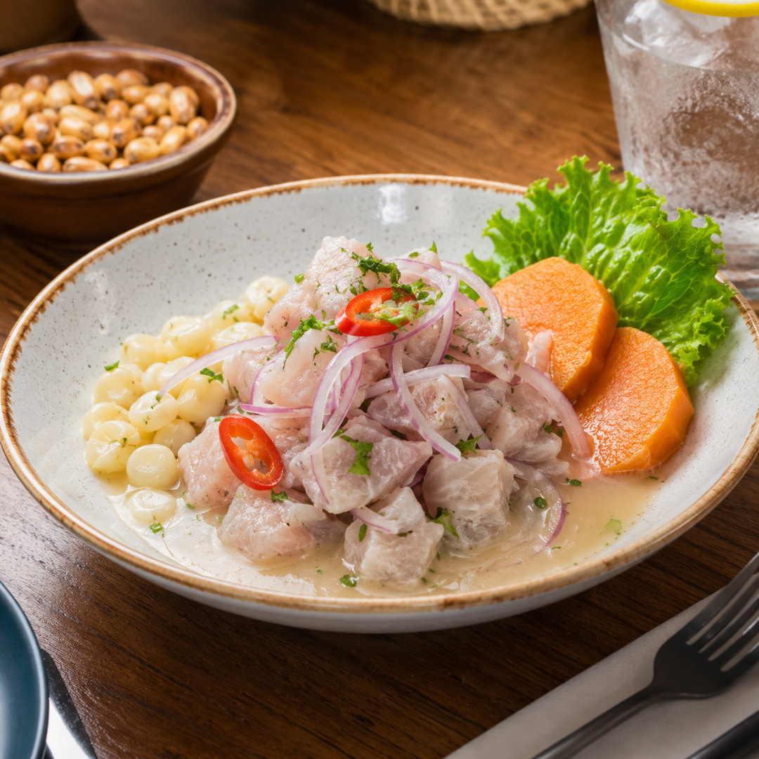 Ceviche de Pescado.